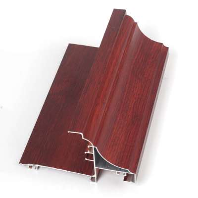 Wood Grain and Powder Coated Aluminum Spandrel Ceiling System for the Living Room Ceiling